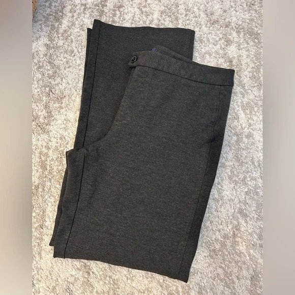 Not Your Daughters Jeans, NYDJ Charcoal Grey Trouser Pants, size 14 - Picture 4 of 5